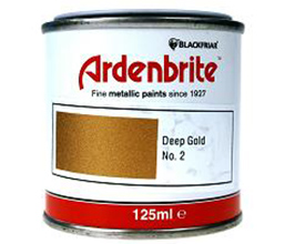 125ml Ardenbrite Metallic Paints