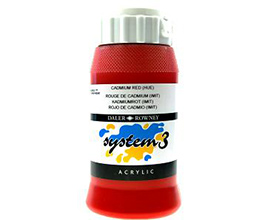 500ml System 3 Acrylic Colours