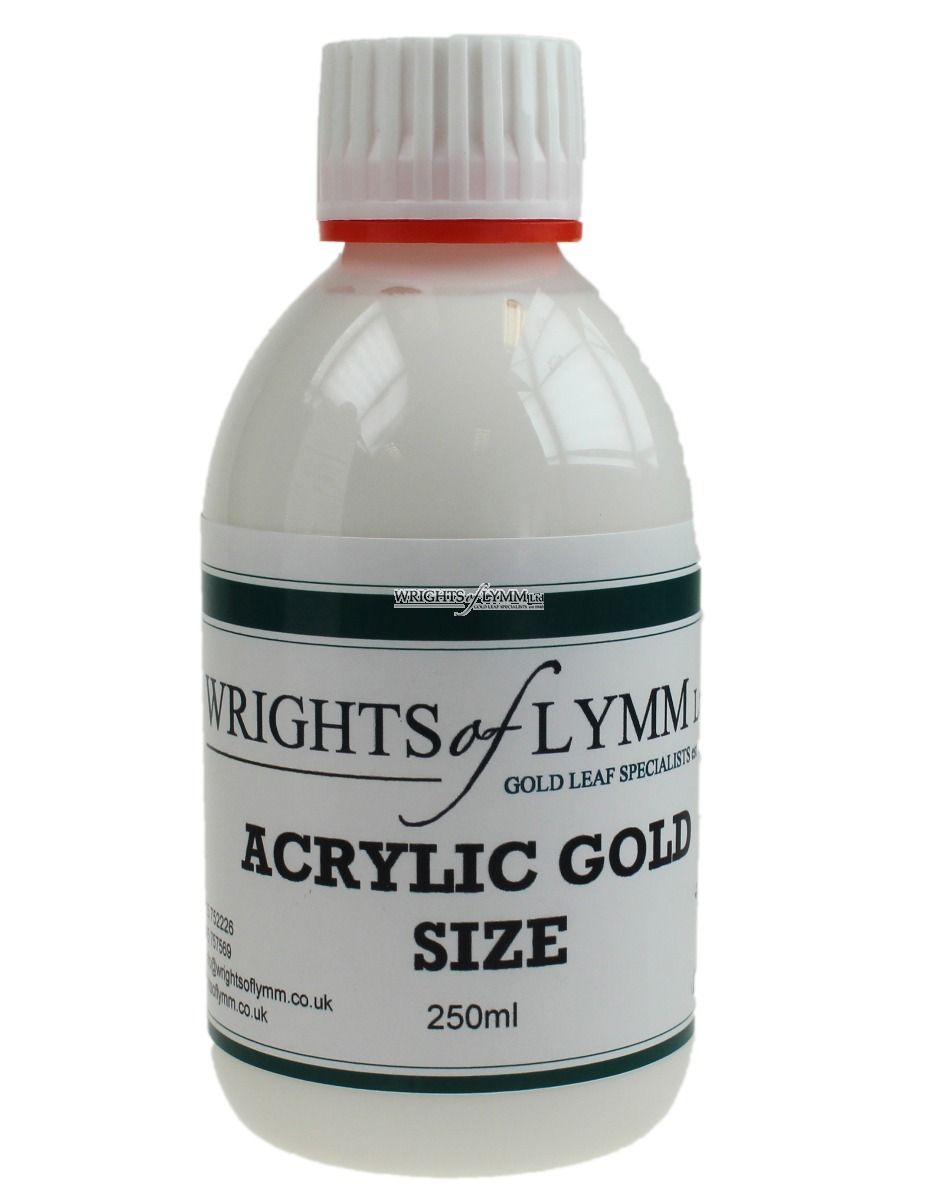 High Quality Shellac Clear Varnish 60ml Bottle & 60ml Gold Leaf Gilding  Adhesive Bottle 