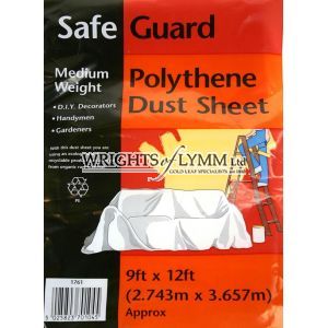 12ft  x 9ft Polythene Dust Sheet