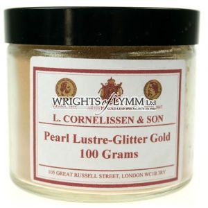100g Pearl Lustre - Glitter Gold