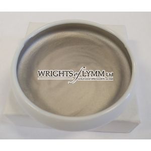 Platinum 0.4 grams Shell Gold in Ceramic Dish