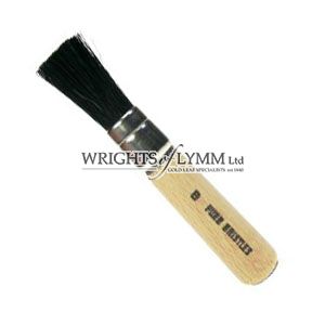 12mm Black Bristle Stencil Brush