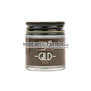 Guild Materials GILD Gilding Enamel Paint, Silver (30ml Jar)