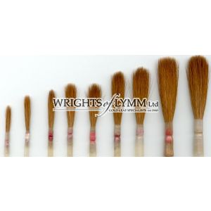 Set 0 to 10 Sable Pointed in Quill & Brush Tin