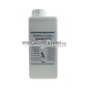 1 litre Wrights Acrylic Gold Size