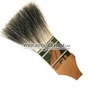 25mm Thin Flat Badger Brush
