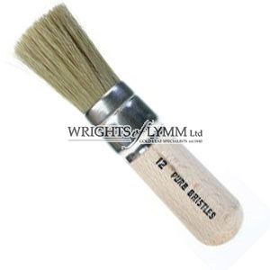 19mm White Bristle Stencil Brush