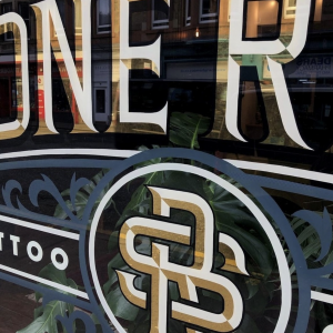 Journey Man Signs Design for Stone River Tattoo Window
